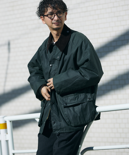 Barbour(バブアー)の「Barbour / バブアー オーバーサイズ WAX BEDALE MWX1679(その他アウター・メンズ・カーキ・36/38/40/42)」の5枚目の写真