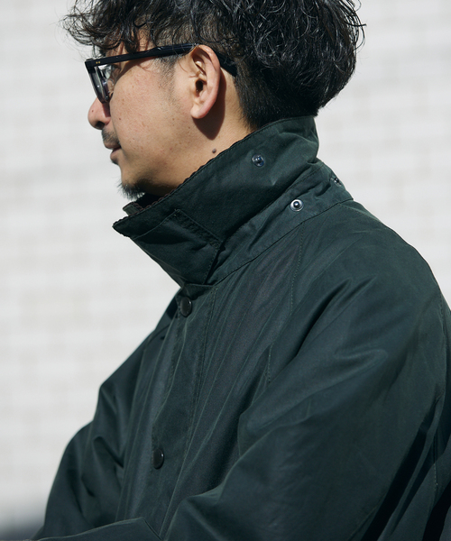 Barbour(バブアー)の「Barbour / バブアー オーバーサイズ WAX BEDALE MWX1679(その他アウター・メンズ・カーキ・36/38/40/42)」の9枚目の写真
