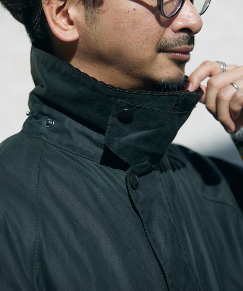 Barbour(バブアー)の「Barbour / バブアー オーバーサイズ WAX BEDALE MWX1679(その他アウター・メンズ・カーキ・36/38/40/42)」の12枚目の写真