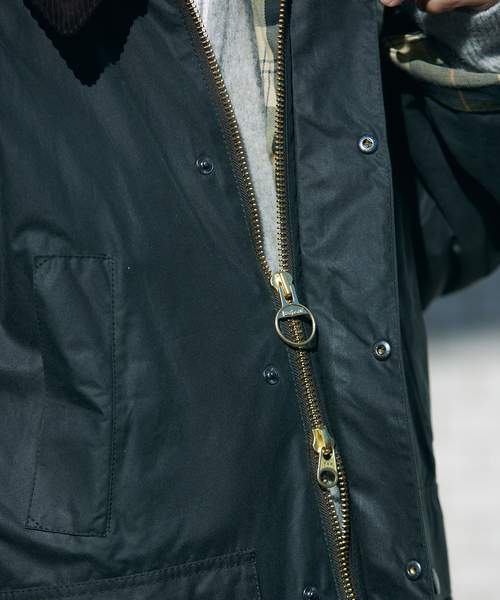 Barbour(バブアー)の「Barbour / バブアー オーバーサイズ WAX BEDALE MWX1679(その他アウター・メンズ・カーキ・36/38/40/42)」の14枚目の写真