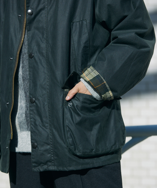 Barbour(バブアー)の「Barbour / バブアー オーバーサイズ WAX BEDALE MWX1679(その他アウター・メンズ・カーキ・36/38/40/42)」の15枚目の写真