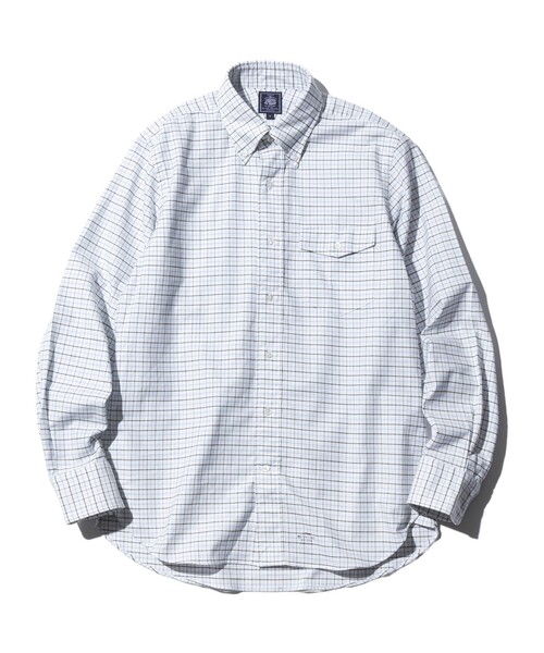 J.PRESS（ジェイプレス）の「【定番】タッターソール シャツ / B.D.（シャツ/ブラウス・メンズ・レッド系3/ネイビー系3・LARGE/MEDIUM/SMALL/X-LARGE）」の2枚目の写真