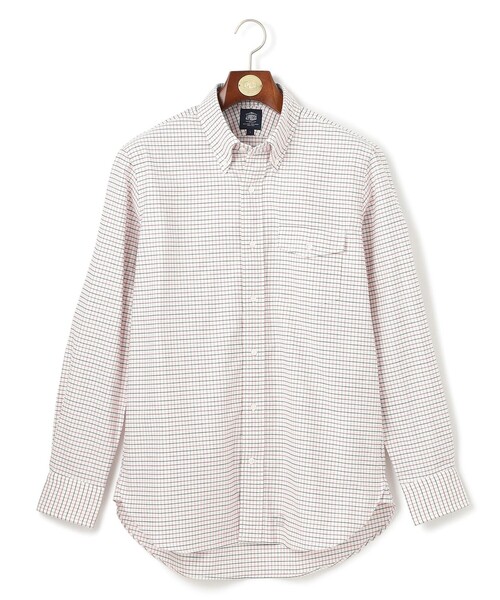 J.PRESS（ジェイプレス）の「【定番】タッターソール シャツ / B.D.（シャツ/ブラウス・メンズ・レッド系3/ネイビー系3・LARGE/MEDIUM/SMALL/X-LARGE）」の12枚目の写真
