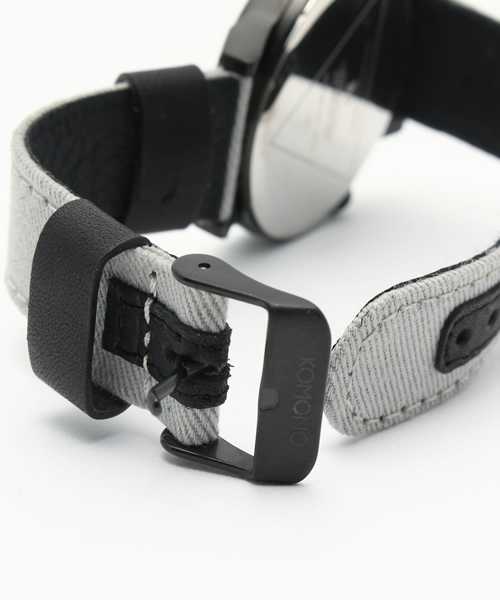 KOMONO.(コモノ)の「KOMONO(コモノ) wrist watch 腕時計(アナログ腕時計・メンズ・グレー/オレンジ・FREE)」の7枚目の写真