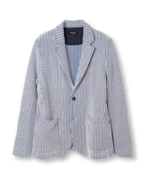 MEN'S BIGI（メンズビギ）の「オニワッフルジャケットⓇ（テーラードジャケット・メンズ・ホワイト系その他/ネイビー/ブラック・01/02/03/04）」の21枚目の写真