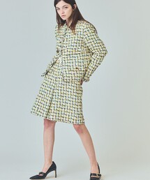 GRACE CLASS | チュールヤーンツイードパンツ(その他パンツ)