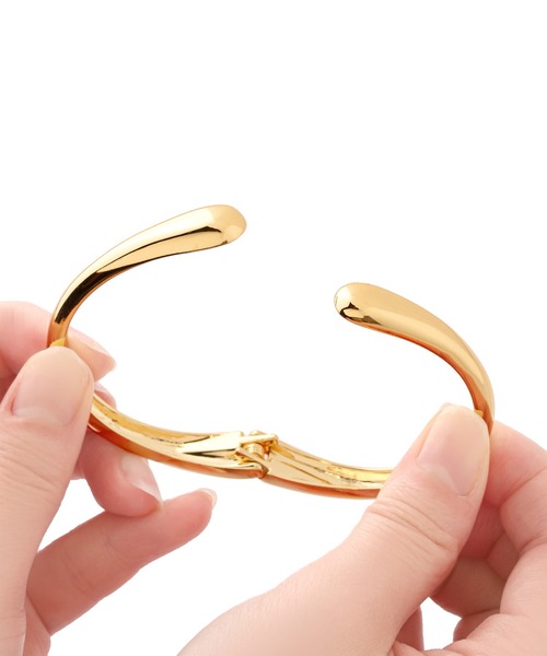 ANEMONE（アネモネ）の「ドロップメタルラインバングル（バングル/リストバンド・レディース・ゴールド/シルバー・FREE）」の8枚目の写真