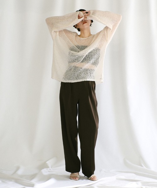 select MOCA（セレクトモカ）の「カップ付きバンドゥ（チューブトップ・レディース・アイボリー/ブラック・FREE）」の3枚目の写真