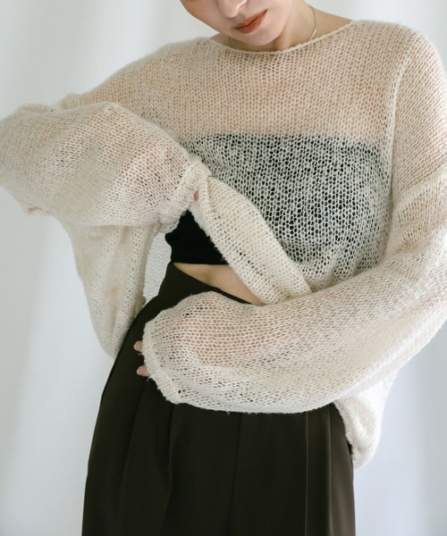 select MOCA（セレクトモカ）の「カップ付きバンドゥ（チューブトップ・レディース・アイボリー/ブラック・FREE）」の8枚目の写真