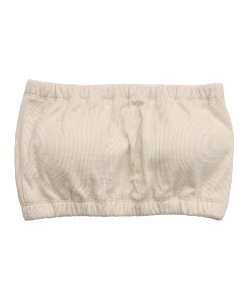 select MOCA（セレクトモカ）の「カップ付きバンドゥ（チューブトップ・レディース・アイボリー/ブラック・FREE）」の18枚目の写真