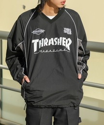 THRASHER(XbV[)NYLON PULLOVER TOPS/XbV[Q[~OiCvI[o[(̑gbvX)
