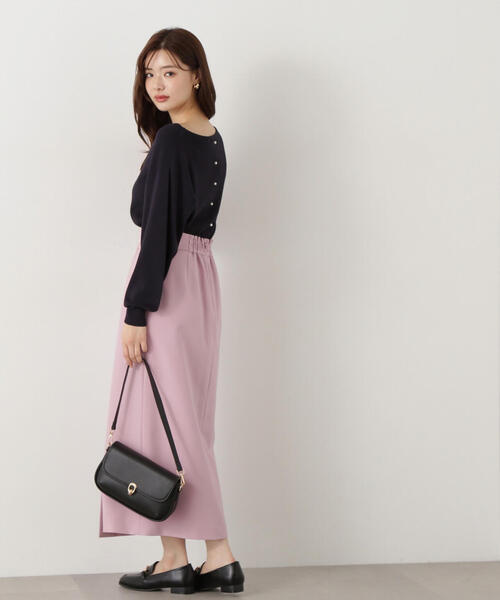 PROPORTION BODY DRESSING - みほたろ プロポーションのニット他2点 ナローニットSETUP | PROPORTION BODY DRESSING（プロポーション