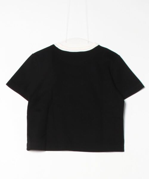 美品☆ダブルスタンダード　配色ロゴフライスTシャツ セール】配色ロゴフライスTシャツ（Tシャツ/カットソー