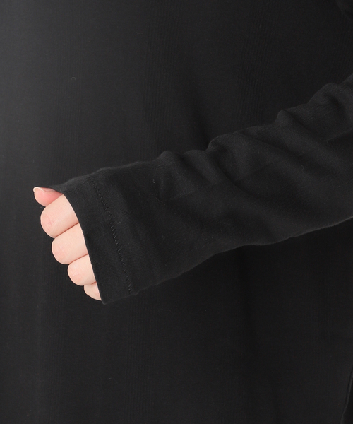 MILLER(ミラー)の「《追加》別注【MILLER/ミラー】Light Prib L/S:カットソー(Tシャツ/カットソー・レディース・ホワイト/ブラック/サックスブルー/イエロー・FREE)」の11枚目の写真