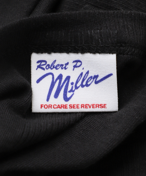MILLER(ミラー)の「《追加》別注【MILLER/ミラー】Light Prib L/S:カットソー(Tシャツ/カットソー・レディース・ホワイト/ブラック/サックスブルー/イエロー・FREE)」の9枚目の写真