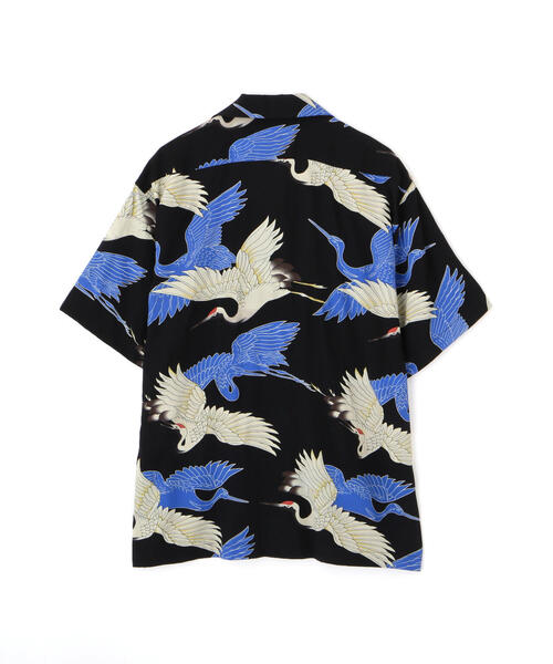 Schott/ショット/×PJ/×パイナップルジュース/RAYON SHIRT CRANE