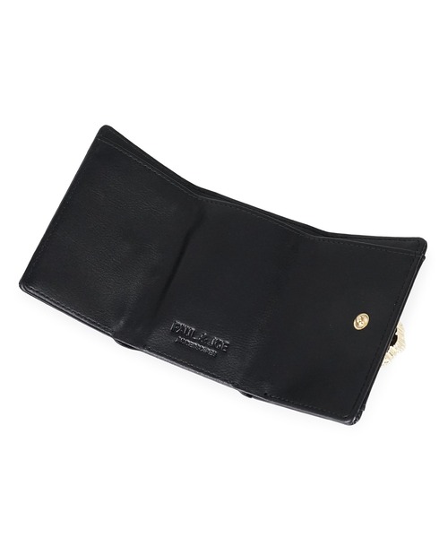 PAUL & JOE ACCESSOIRES（ポールアンドジョーアクセソワ）の「PAUL & JOE ACCESSOIRES (ポール＆ジョーアクセソワ) マイクロミニ財布 PJA-W1173 キャットブローチ（財布・レディース・レッド/グリーン/ブラック・FREE）」の7枚目の写真