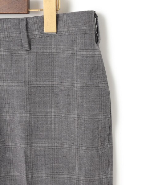 J.PRESS(ジェイプレス)の「【Peppin Merino Comfort】【ウォッシャブル可 / 折り目加工】ファンシーチェック スラックス / ノータック(スラックス・メンズ・ライトグレー系4・73/76/79/82/85/88/91/94)」の5枚目の写真