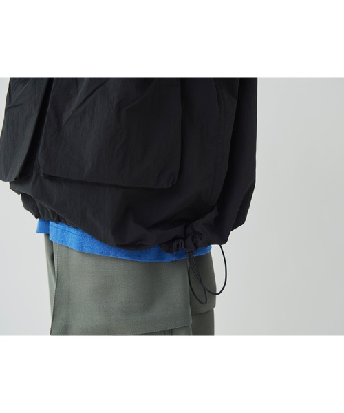 Snow Peak（スノーピーク）の「Nylon Tussah Anorak プルオーバー（その他アウター・メンズ・ブラック/グレー/ライトオリーブ・1/S/M/L/XL）」の12枚目の写真