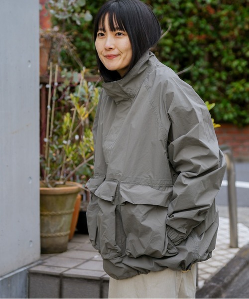 Snow Peak（スノーピーク）の「Nylon Tussah Anorak プルオーバー（その他アウター・メンズ・ブラック/グレー/ライトオリーブ・1/S/M/L/XL）」の18枚目の写真