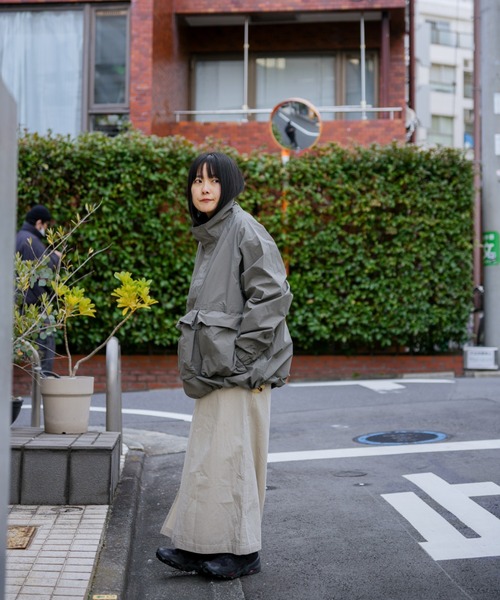Snow Peak（スノーピーク）の「Nylon Tussah Anorak プルオーバー（その他アウター・メンズ・ブラック/グレー/ライトオリーブ・1/S/M/L/XL）」の19枚目の写真