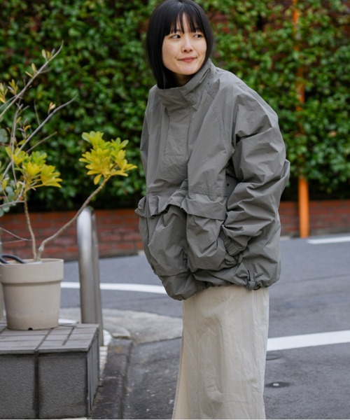 Snow Peak（スノーピーク）の「Nylon Tussah Anorak プルオーバー（その他アウター・メンズ・ブラック/グレー/ライトオリーブ・1/S/M/L/XL）」の21枚目の写真