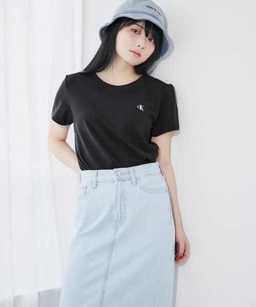  /カルバン・クライン 半袖Tシャツ ロゴ Calvin Klein tシャツ 「Calvin / カルバンクライン」Calvin