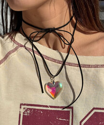 CIAOPANIC | ハートチャームチョーカー(ネックレス)