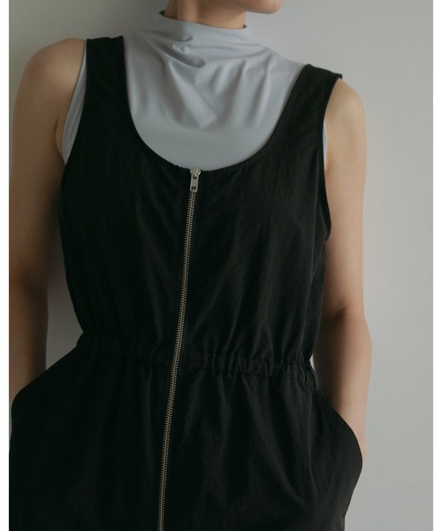 anuke（アンヌーク）の「Nylon Zip Combinaison（つなぎ