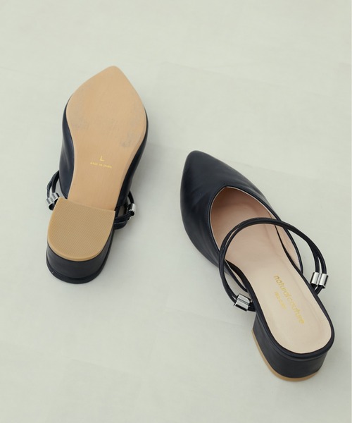 natural couture（ナチュラルクチュール）の「ポインテッドサンダル（その他シューズ・レディース・ブラック/シルバー/アイボリー・LARGE/MEDIUM）」の11枚目の写真