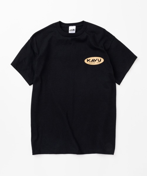 KAVU(カブー)の「KAVU/カブー 25 Rainier Tee/レイニアティー(Tシャツ/カットソー・メンズ・ナチュラル/ホワイト/グリーン/ピンク/ブラック/ライトブルー/ネイビー・MEDIUM/X-LARGE/LARGE)」の11枚目の写真