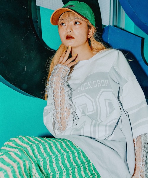 セール】【MODE NORM CORE】レイヤードナンバリングTシャツ（T