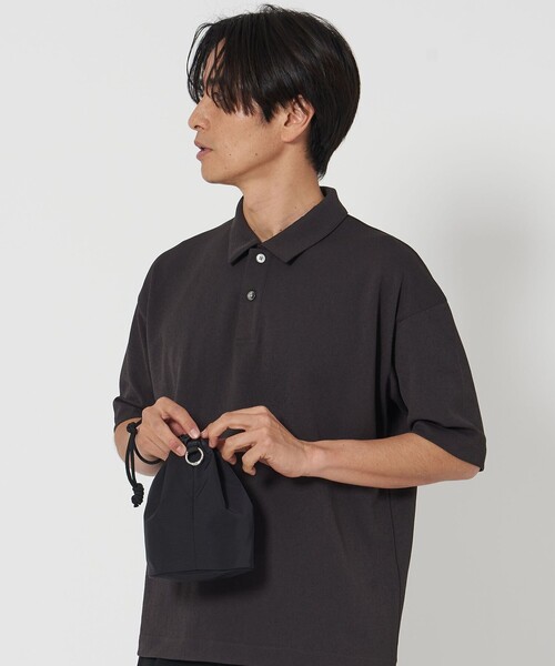 BEAUTY&YOUTH UNITED ARROWS（ビューティーアンドユースユナイテッドアローズ）の「ライト ナイロン クロス パース（ハンドバッグ・メンズ・ダークグレー/ブラック/ケリーグリーン/コバルトブルー・FREE）」の7枚目の写真