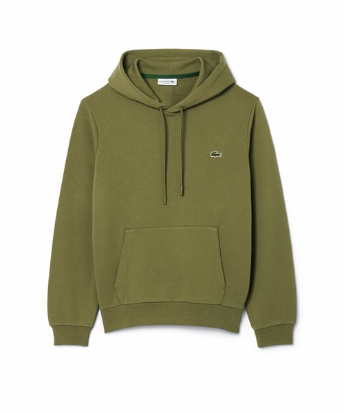 LACOSTE(ラコステ)の「エッセンシャルスウェットフーディー / パーカー(パーカー・メンズ・カーキ/ライトブルー/ベージュ/ブラック/ネイビー・2/4/5/3/6)」の9枚目の写真