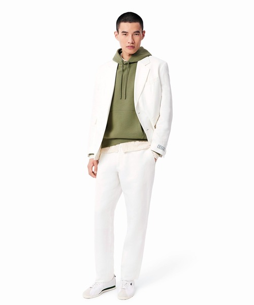 LACOSTE(ラコステ)の「エッセンシャルスウェットフーディー / パーカー(パーカー・メンズ・カーキ/ライトブルー/ベージュ/ブラック/ネイビー・2/4/5/3/6)」の12枚目の写真