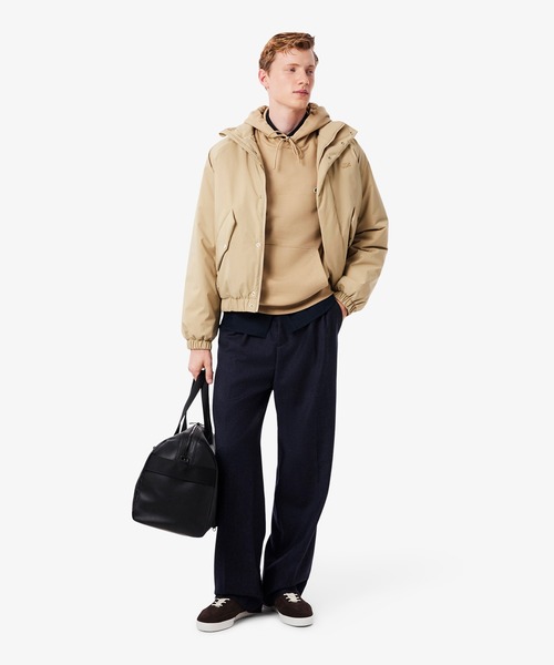 LACOSTE(ラコステ)の「エッセンシャルスウェットフーディー / パーカー(パーカー・メンズ・カーキ/ライトブルー/ベージュ/ブラック/ネイビー・2/4/5/3/6)」の22枚目の写真