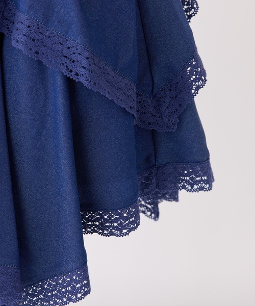 Seemi. byNICECLAUP（ シーミーバイナイスクラップ）の「【Seemi.】イレヘムミニスカート（スカート・レディース・オフホワイト/ピンク/ブルー系その他/ドット・FREE）」の9枚目の写真