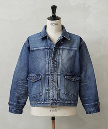 WAIPER.inc(Cp[CN)ALMW by WAIPER WILA-M47DJK-VINTAGE FRENCH ARMY M-47 Type2 VINTAGE WASH Denim Jacket(fjWPbg)