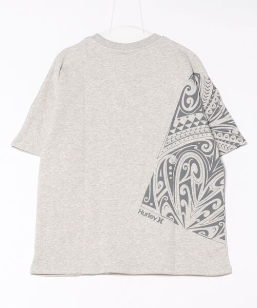 Hurley （ハーレー）の「【Hurley/ハーレー】ロゴデザインTシャツ　吸汗速乾　TERRY TRIBAL ICON OVRSZD SS T（Tシャツ/カットソー・メンズ・ピンク/カーキブラウン/ヘザーグレー/グレー系その他/ブラック/ブルーグレー・LARGE/MEDIUM/SMALL/X-LARGE）」の11枚目の写真
