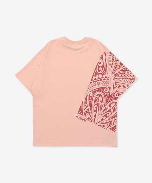 Hurley （ハーレー）の「【Hurley/ハーレー】ロゴデザインTシャツ　吸汗速乾　TERRY TRIBAL ICON OVRSZD SS T（Tシャツ/カットソー・メンズ・ピンク/カーキブラウン/ヘザーグレー/グレー系その他/ブラック/ブルーグレー・LARGE/MEDIUM/SMALL/X-LARGE）」の15枚目の写真