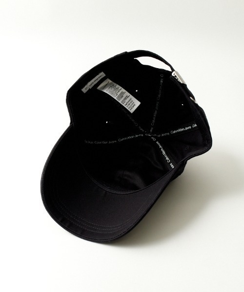   Jeans CKJ モノグラム刺繍ロゴキャップ Calvin Klein Jeans/カルバンクラインジーンズ] モノグラムロゴ