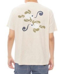 RVCA メンズ 【LAURYN ALVAREZ】 LA FISHSCHOOL SS Tシャツ 【2025年春夏モデル】/ルーカバックプリント半袖Tシャツ