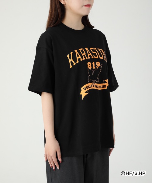 ZOZO（ゾゾ）の「アニメ「ハイキュー!!」×ZOZOTOWN COLLEGE LOGO TEE 烏野/音駒/梟谷学園（Tシャツ/カットソー・レディース・その他1/その他2/その他3・M/L/XL）」の17枚目の写真