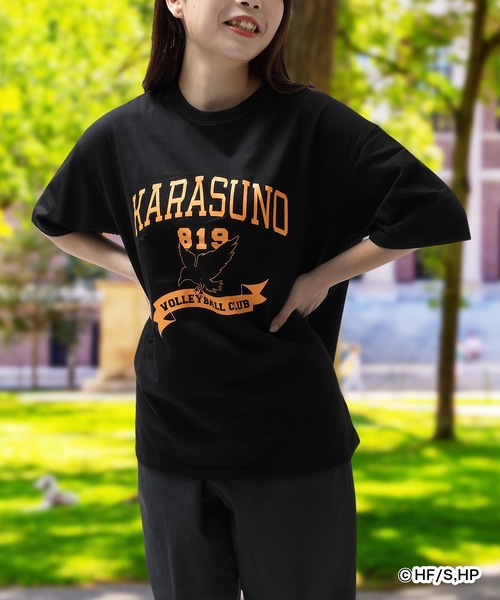 ZOZO（ゾゾ）の「アニメ「ハイキュー!!」×ZOZOTOWN COLLEGE LOGO TEE 烏野/音駒/梟谷学園（Tシャツ/カットソー・レディース・その他1/その他2/その他3・M/L/XL）」の11枚目の写真