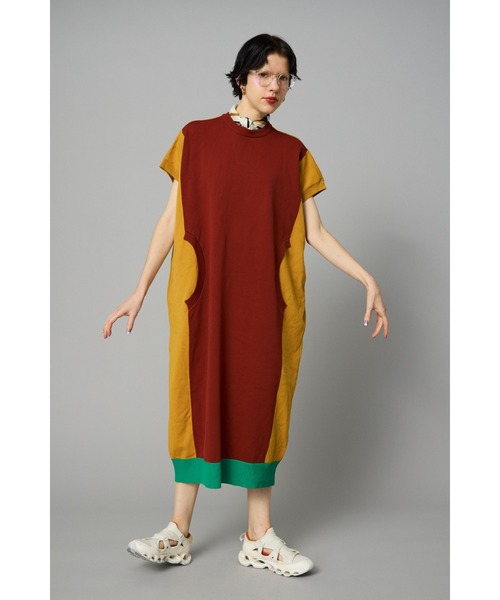 Attachmment knit one pieceアタッチメントニットワンピース