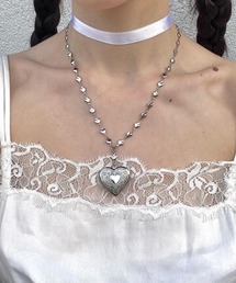 UP START | 【LAMPOON】ハートチャームネックレス(ネックレス)