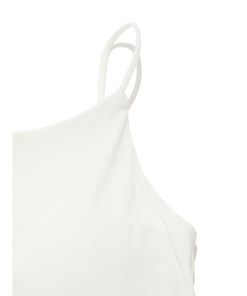 gelato pique（ジェラートピケ）の「カップインキャミソール（キャミソール・レディース・ブラウン/オフホワイト・FREE）」の7枚目の写真