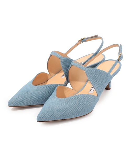 セール】NEBULONI E. CUTWORK ミュールパンプス(パンプス セール】NEBULONI E. CUTWORK ミュールパンプス(パンプス