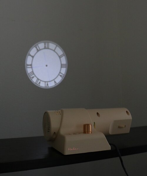 BIRTHDAY BAR(バースデイバー)の「RELAX プロジェクタークロック(生活家電・レディース・アイボリー・0)」の1枚目の写真