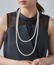 MAISON BREEZE | 【MAISON BREEZE】7mmパール スーパーロングネックレス OSWY(ネックレス)